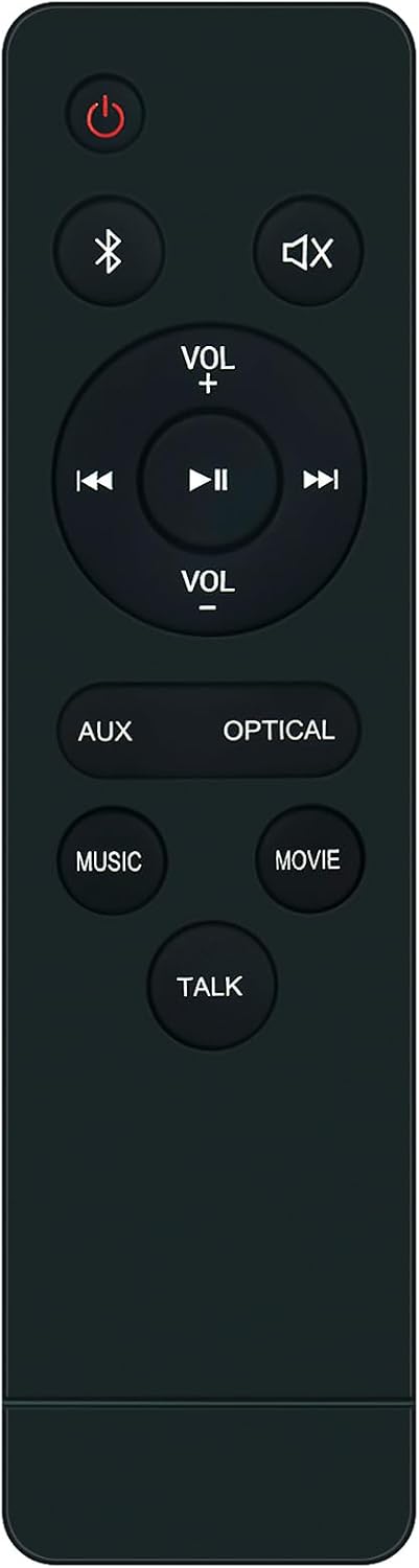 ECONTROLLY 100015716 100015716 36" 2.1 Replace Sound Bar Remote Control Compatible with Onn Channel Soundbar Speaker