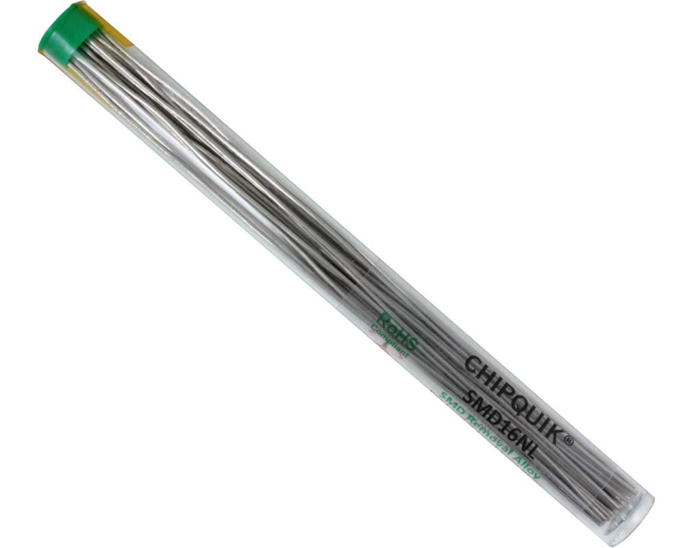 Chip Quik SMD1NL, SMD4.5NL, SMD8NL, SMD16NL, SMD32NL Removal Alloy Lead-Free (16ft., 30-6.5 inch lengths)