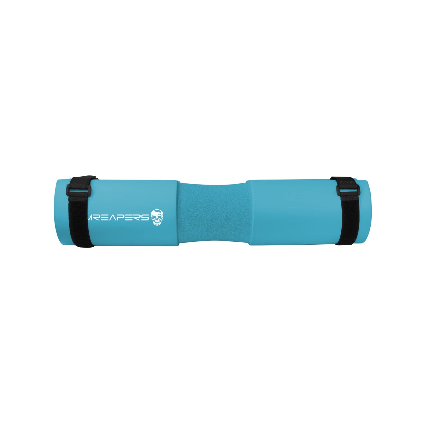 Gymreapers Barbell Squat Pad - Protective Bridge Pad for Hip Thrust, Squats, Lunges - Hip Support, Neck Protection for Bar (Cyan)