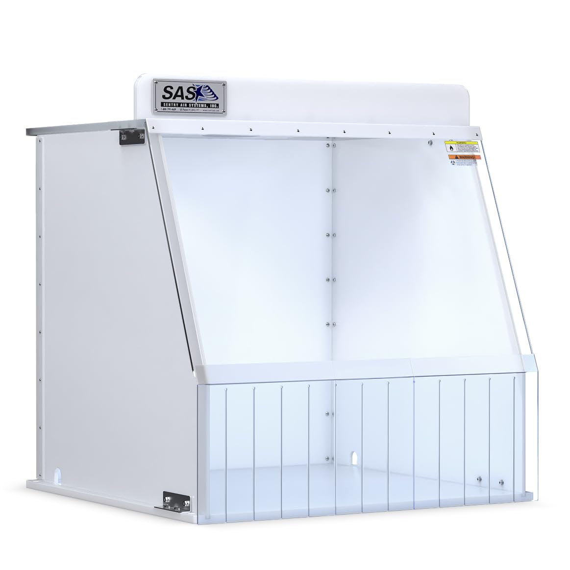 24” Wide Ducted Fume Hood, Exhaust Hood for Laboratory Fume Control, Chemical Fumes, Pharmaceutical Compounding, 3D Printing, and other Fumes/Odors