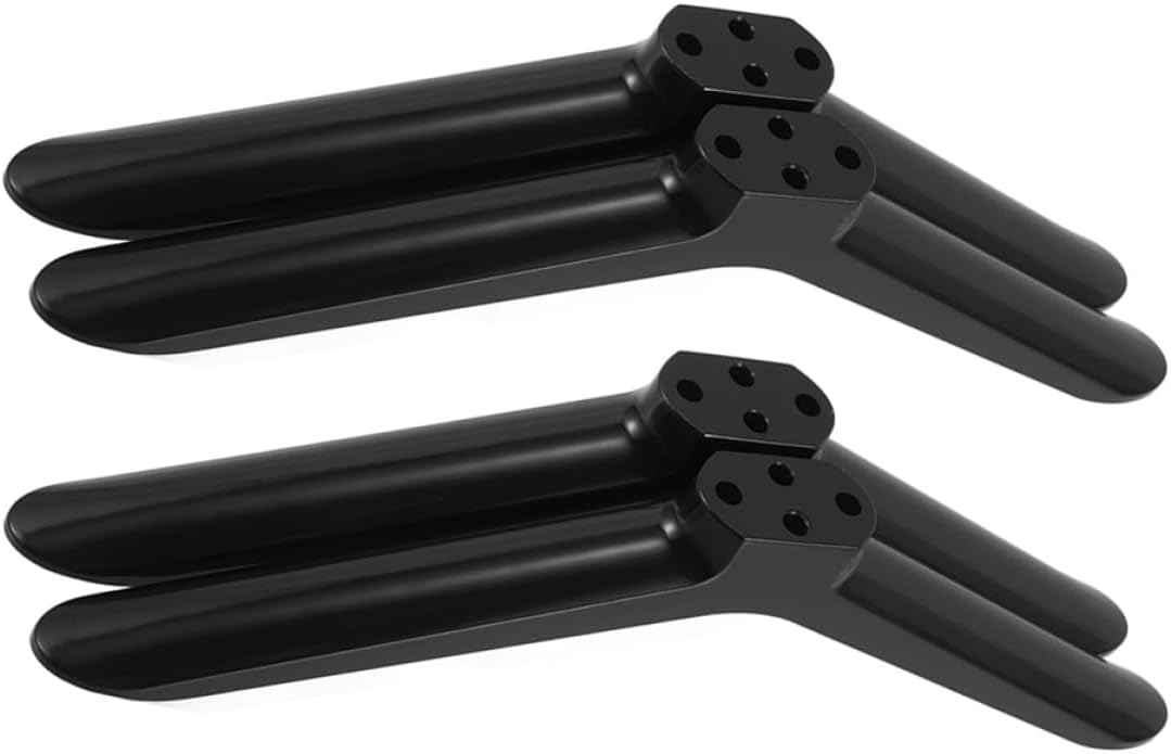 FOMIYES 40-inch Tv Stand Legs Replacement with Screws, Universal Tv Base Bracket Support, Hardware Mount for Living