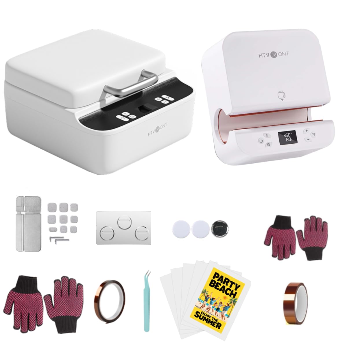 HTVRONT H17 Phone Cases Heat Press Automatic Vacuum Heat Press Machine for Phone Cases (Compatible with iPhone)+ Tumbler Heat Press Machine