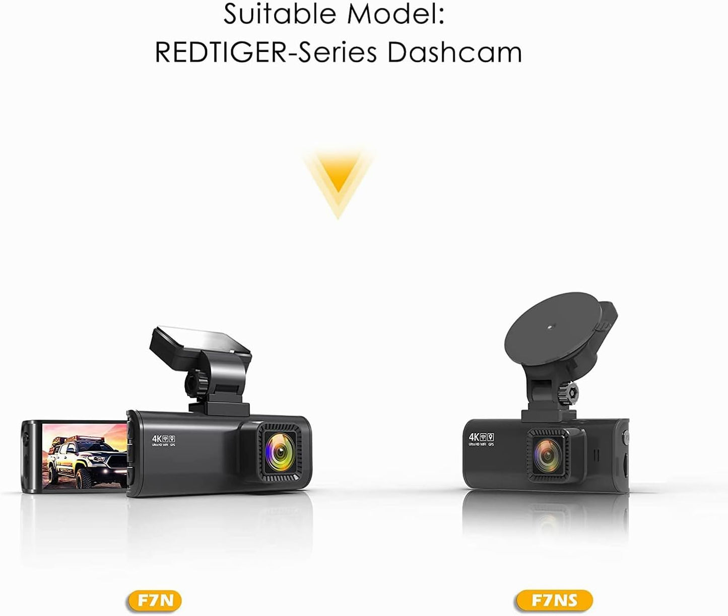 REDTIGER F7N F7NP F7NS,1080P in-Car Rear Camera for Back Up Camera