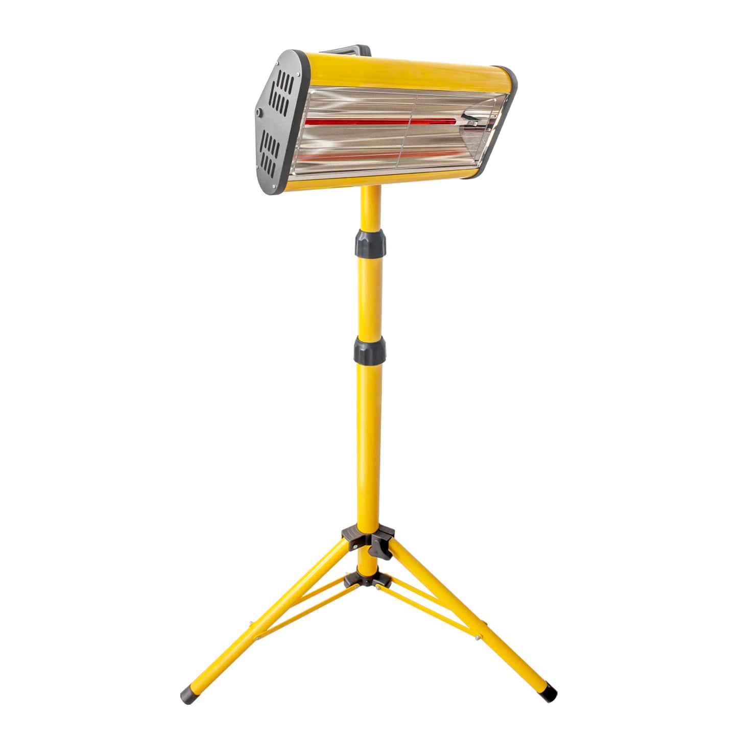 Solary Paint Drying Lamp, 1050W 110V Shortwave Infrared Paint Curing Lamp with Timer for Car Body Repair, Height Adjustable