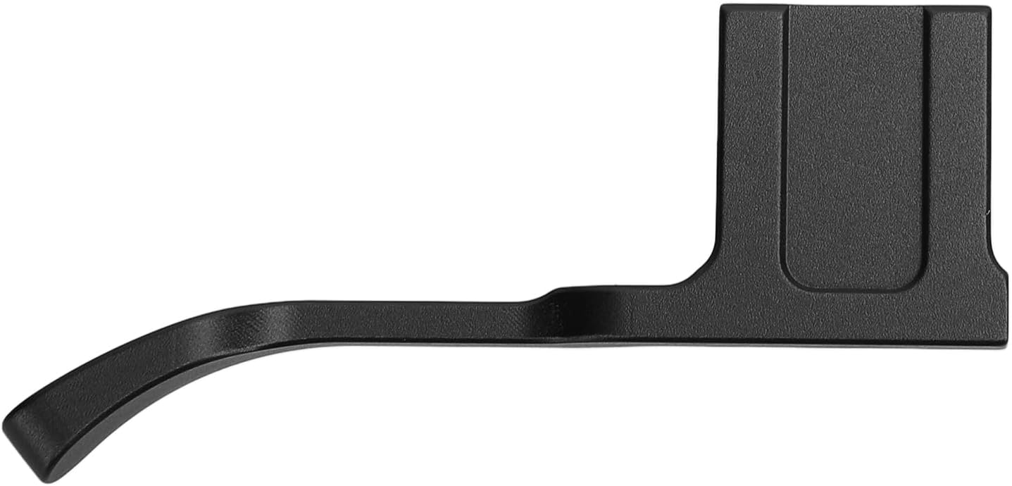 RASTKY GFX-50R Camera Thumb Up Grip Aluminum Alloy Metal Support with Hot Shoe Cover for Mirrorless Camera (Black)