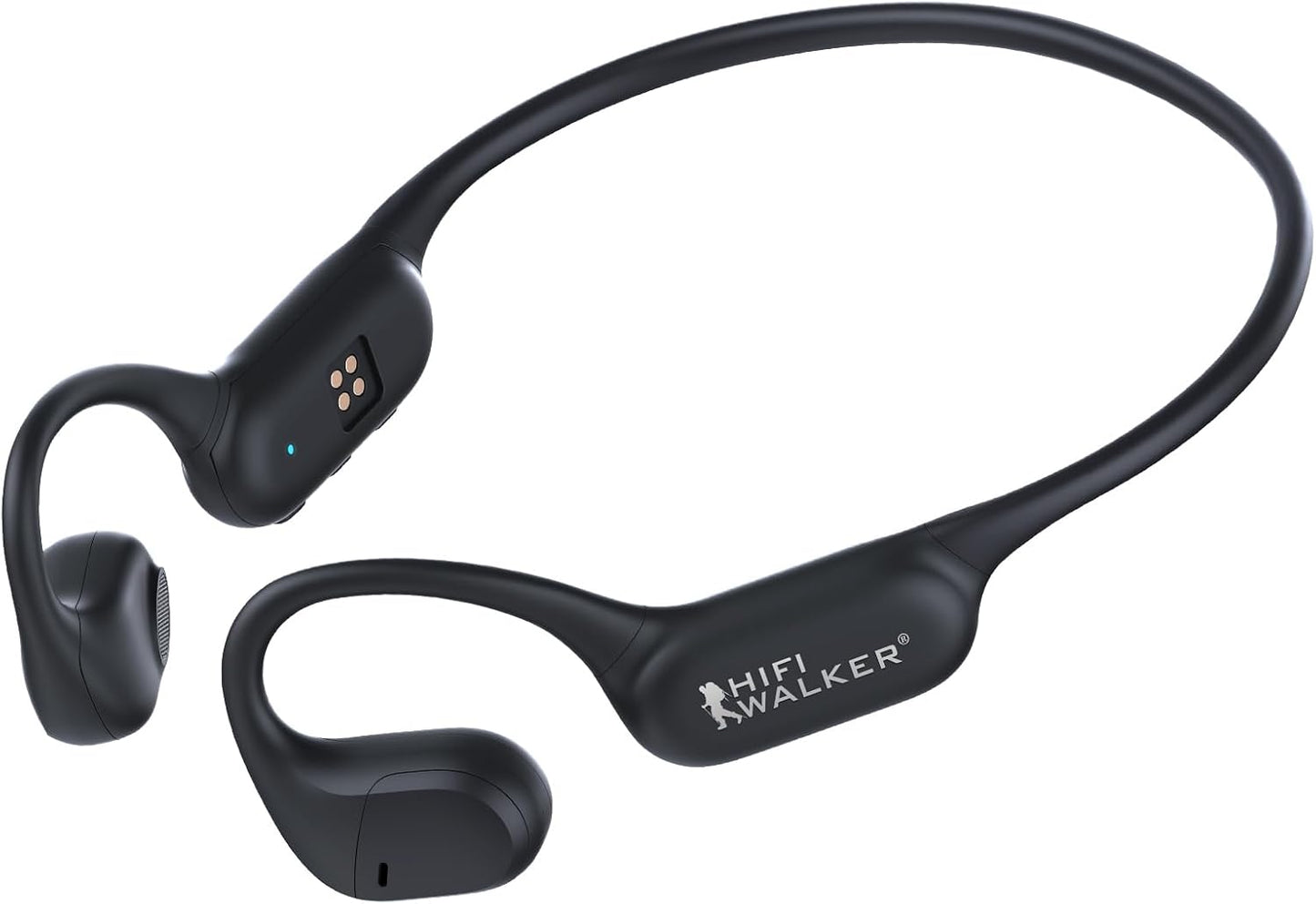 MP3 32GB HIFI WALKER Open Ear Headphones for Sports with Built-in Player, Air Conduction Bluetooth Headphones, Storage