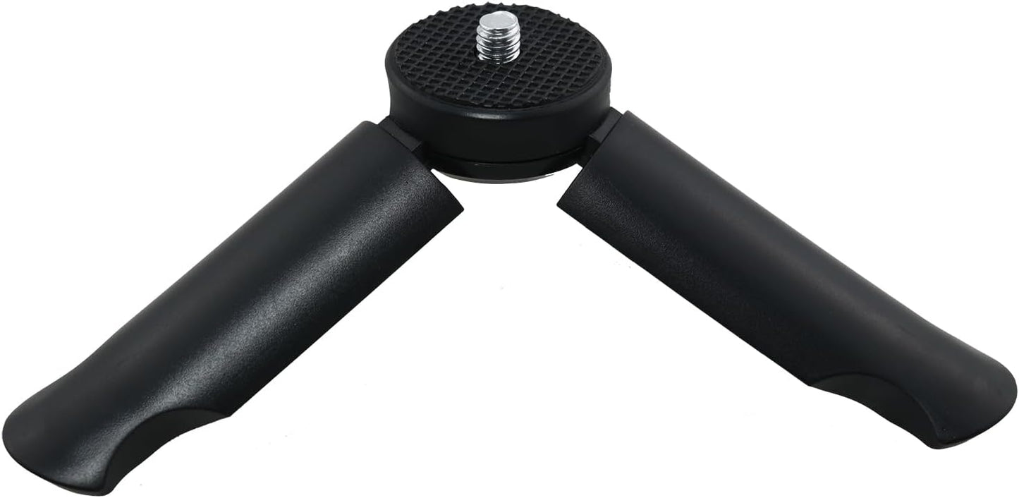 ZZHXSM 3 2 1/4 Inch Pocket Gimbal Camera and Mini Tripod with Standard Screw Portable Desktop Stand Base Foldable