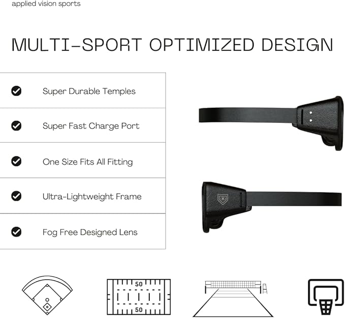 Vision Training Strobe Glasses - Sports Reaction Training. Reflex and Hand-Eye Coordination Tool