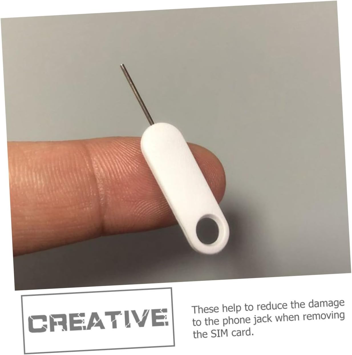 20pcs DOITOOL Sim Card Ejector Tool for Smartphones Easy Sim Tray Extraction Needles for All Mobile Devices Practical