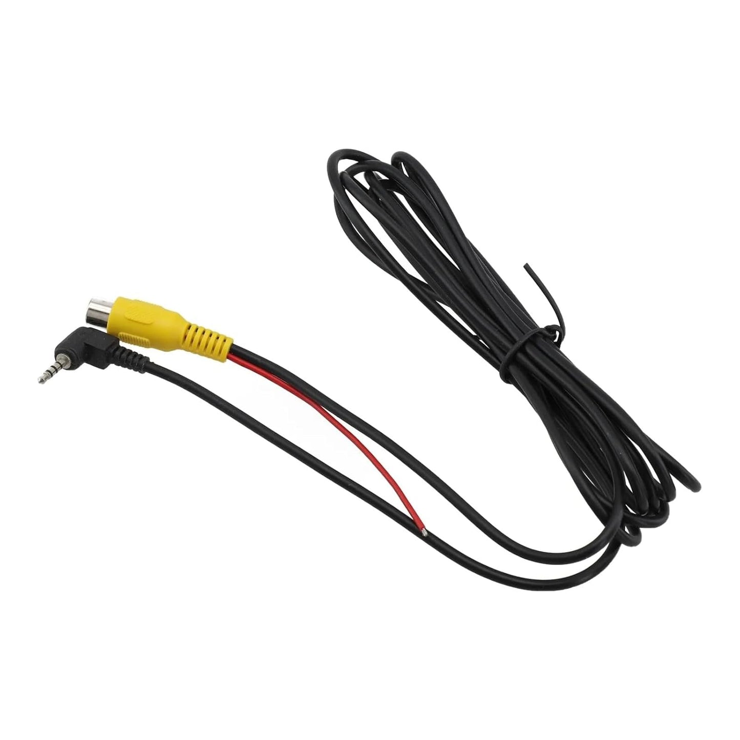 2.5mm YuYue Electronic Aux to RCA Female Cable with Trigger, Car Aux AV-in Jack to RCA Adapter for GPS Tablet Dash Cam