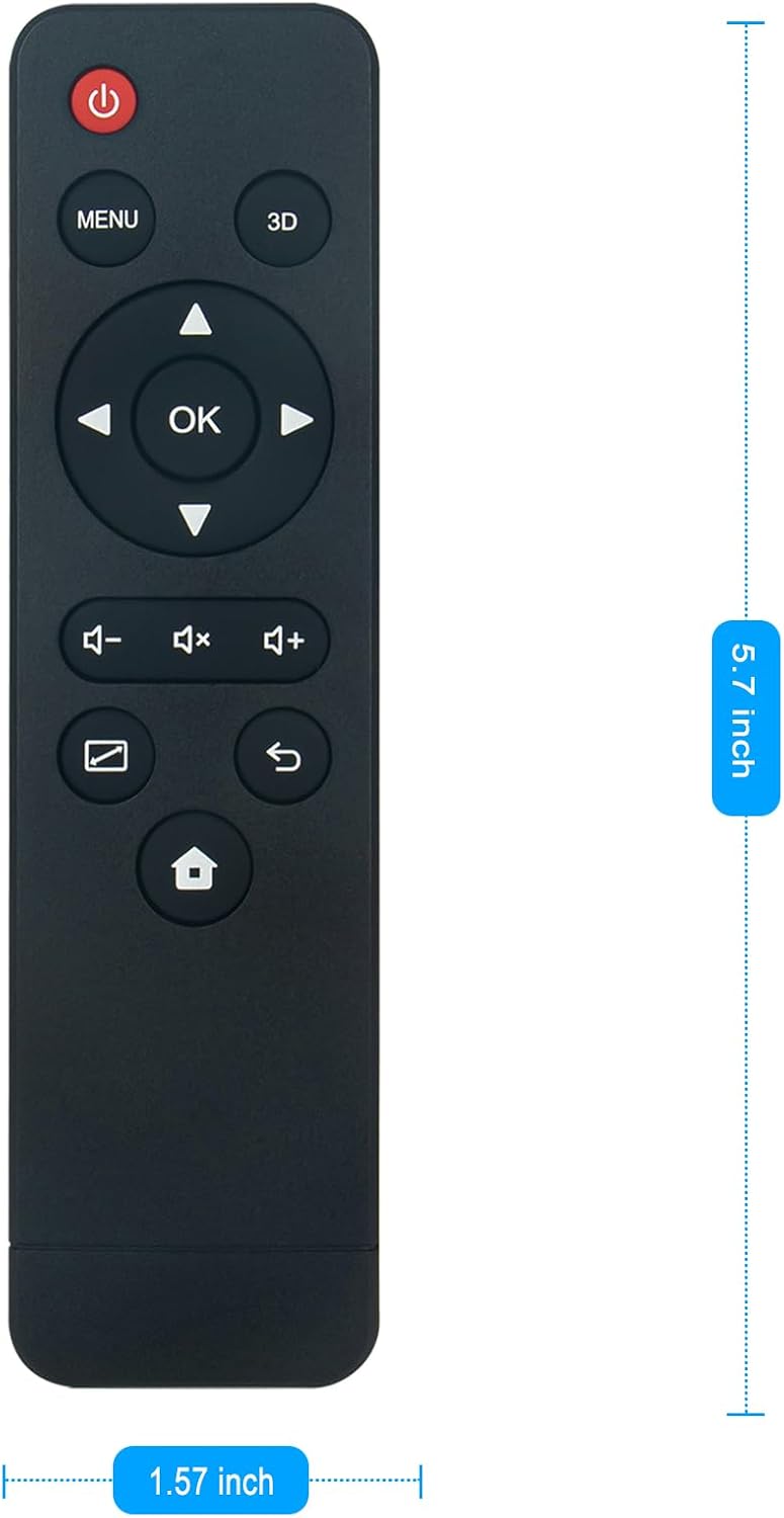 ZdalaMit 101 Replacement Remote Control Applicable for Vankyo Burger DLP Projector