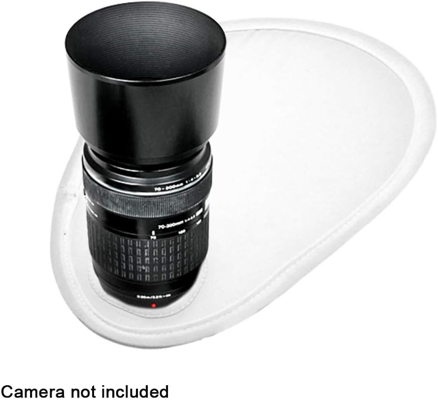 MOOSUNGEEK Camera Flash Diffuser,Eliminate Harsh Light and Shadow,Foldable with Storage Bag Easy Install Flash Diffuser