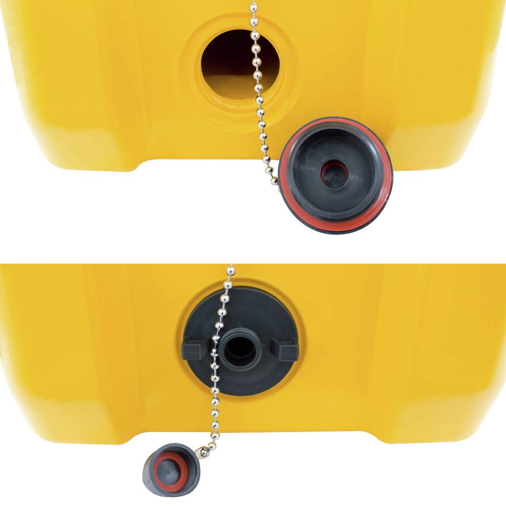 DEWALT 65 Qt Roto Molded Cooler, Heavy Duty Ice Chest for Camping, Sports & Outdoor Activities