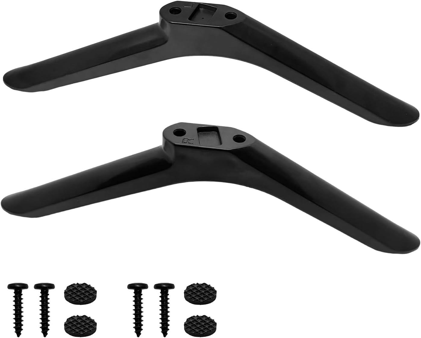 1Pair 32 Inch, Universal TV Stand Legs Replacement TV Feet for Samsung with Screws, Universal Legs Replacement