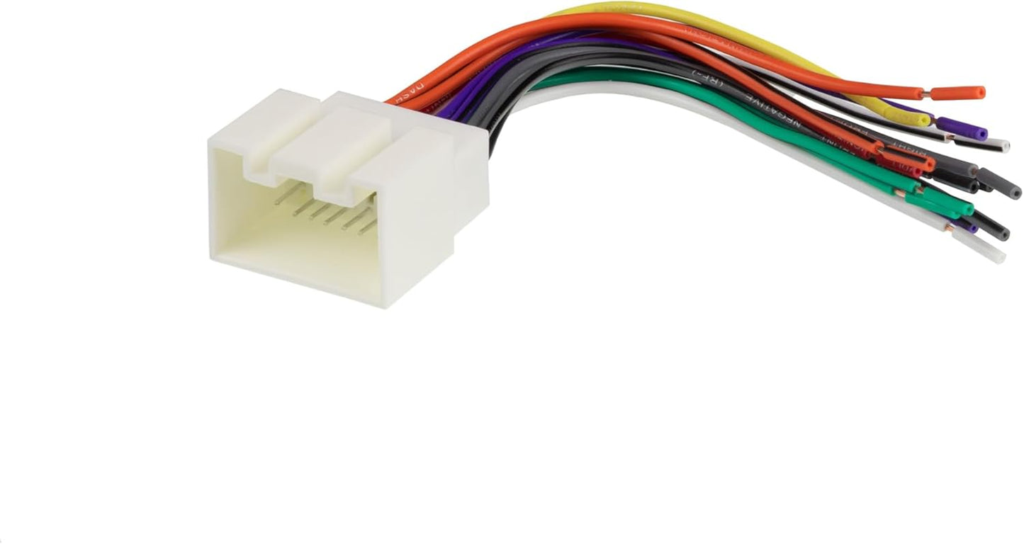 FD16B 1998-2011 Scosche Stereo Wiring Harness Compatible with Select Non-Amplified Ford, Lincoln, Mazda, Mercury