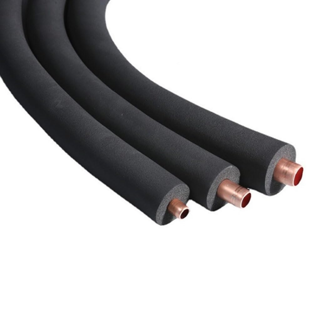 Pipe Insulation Foam Tube 1 inch,Foam Tubing1 for Pipeline,Guitar Rack , Utensils,and Roof Rack, etc (1" ID X 1-23/32"OD-6Ft)