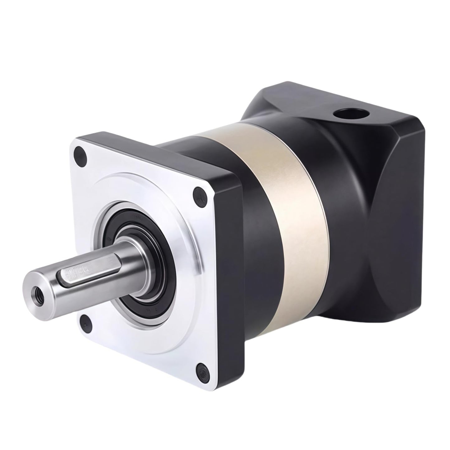 Planetary Gearbox Speed Reducer Gear Head Ratio 100 :1 Backlash <12 arc-min for 19mm Input Shaft 750w 80mm Servo Motor, Planetary Reducers 3500RPM Gear Box Reducer for CNC Lathe Machine Reducer