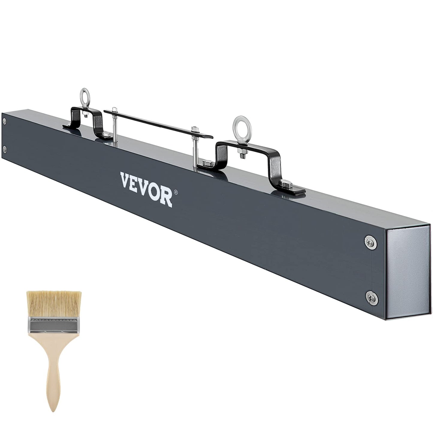 VEVOR 48 inches Hanging Magnet Magnetic Sweeper Pickup Tool 67 Lbs Nail Magnet Hang Type Magnet Sweeper Magnetic Nail Sweeper Magnetic Sweepers fits Forklift