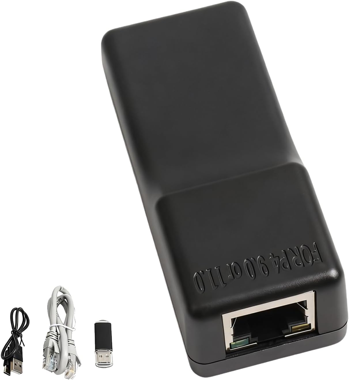 Zunate 9.0 11.0 JB Tool USB Adapter for FW or System, One Key PPPwn Dongle with Ethernet Type C Cable, One Key JB Tool