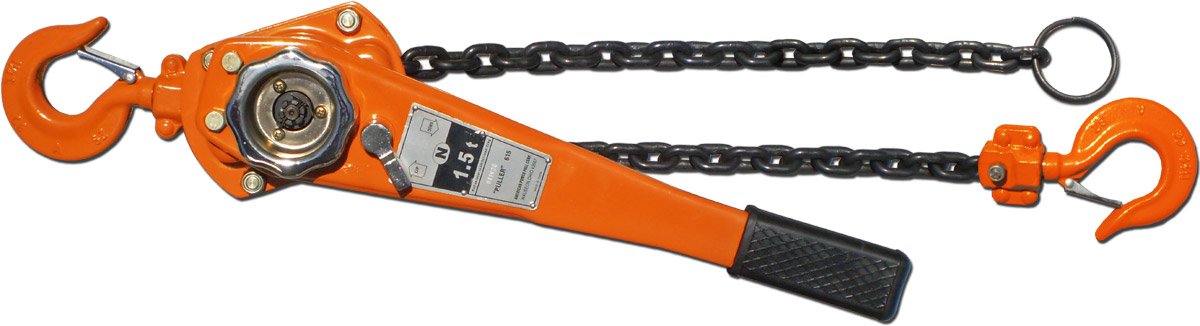 American Power Pull 615-10 Chain Puller with 10-Feet Lift, 655-10 1.5-Ton