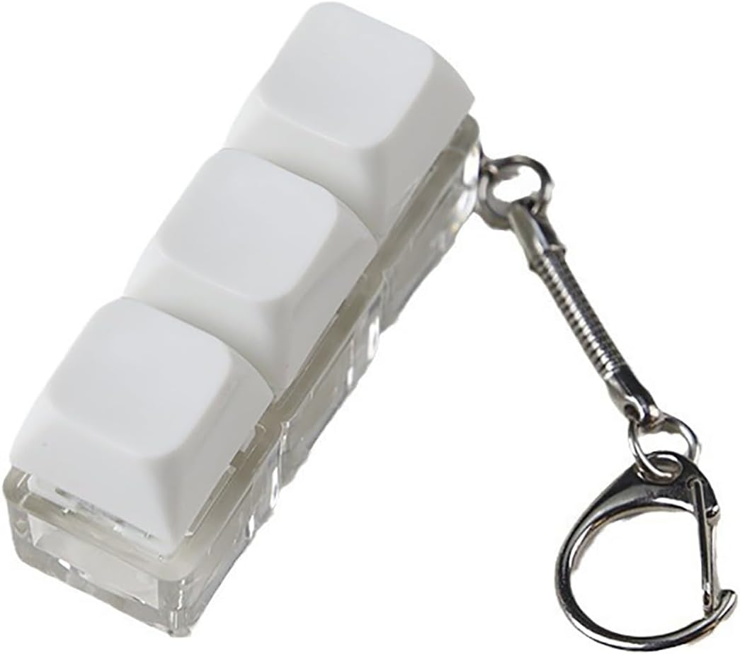 ZSYTF 2-Key 3-Key 4-Key 1PC Portable Keyboard Switches Tester Testing Tool LED Light Keyboard Switches Keychain Toy
