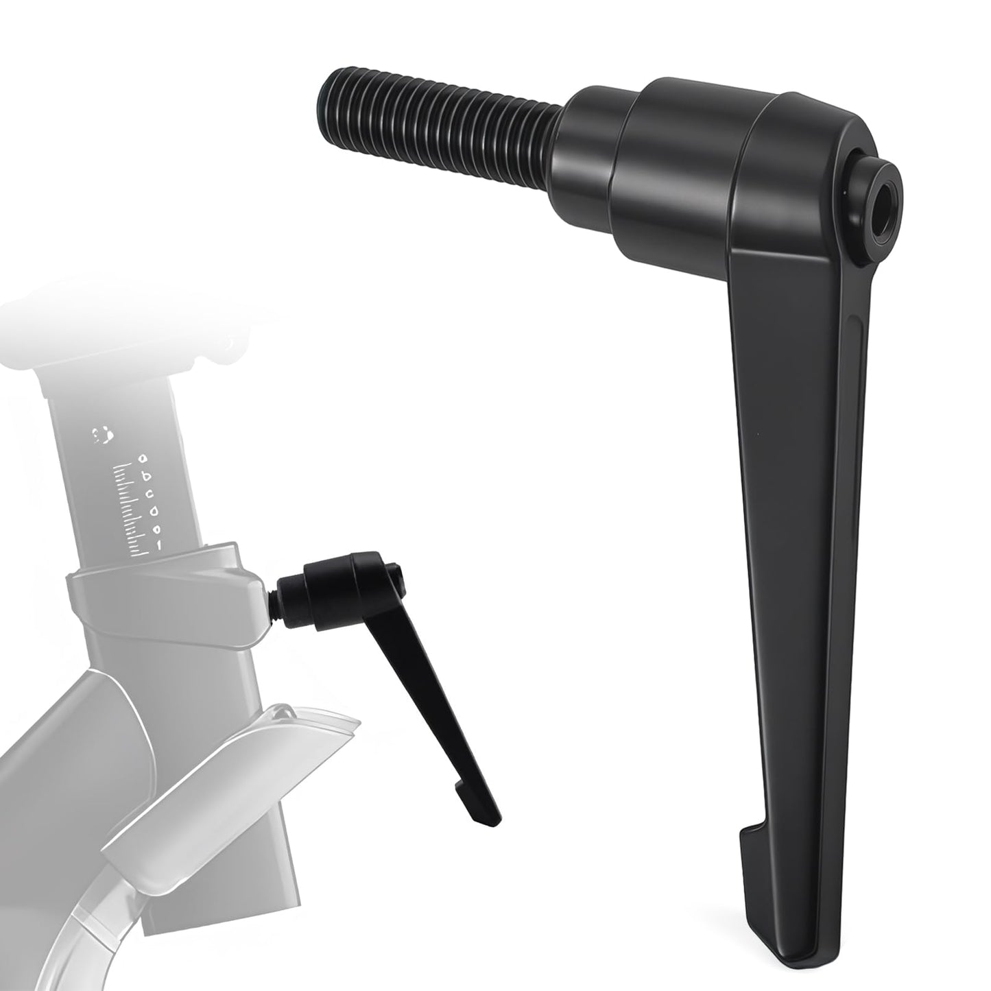 TCVG Alloy L-Handle Adjustment Lever Compatible with Peloton Bike Seat and Handlebar Height Adjustment, Exercise Bike Accessory