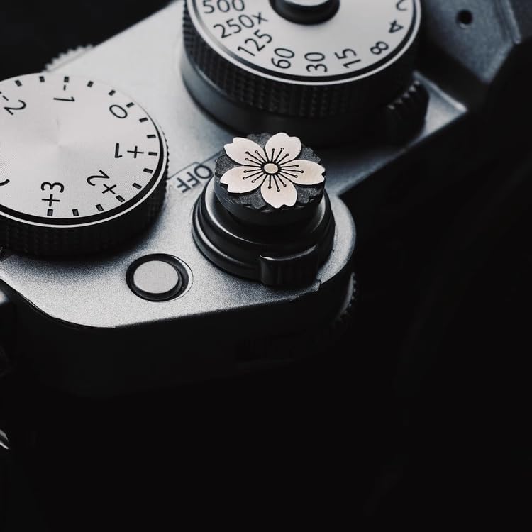 Sinm Shutter Button, Handmade, Aluminium Alloy, Shutter Release Button Compatible with Fujifilm Camera, Release Button