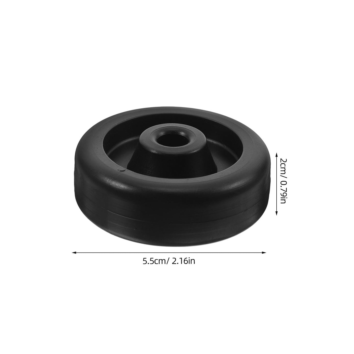 NAMOARLY Fitness Equipment Roller Wheels 2.16 Inch Universal Gym Roller Accessories for Smooth Mobility and Easy Storage Compatible with Treadmills and Bikes
