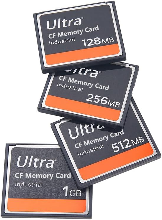 LILIWELL 256MB 256MB (2PACK) CF Card Ultra Memory Card Industrial for DSLR Camera Card Designed for Photographers