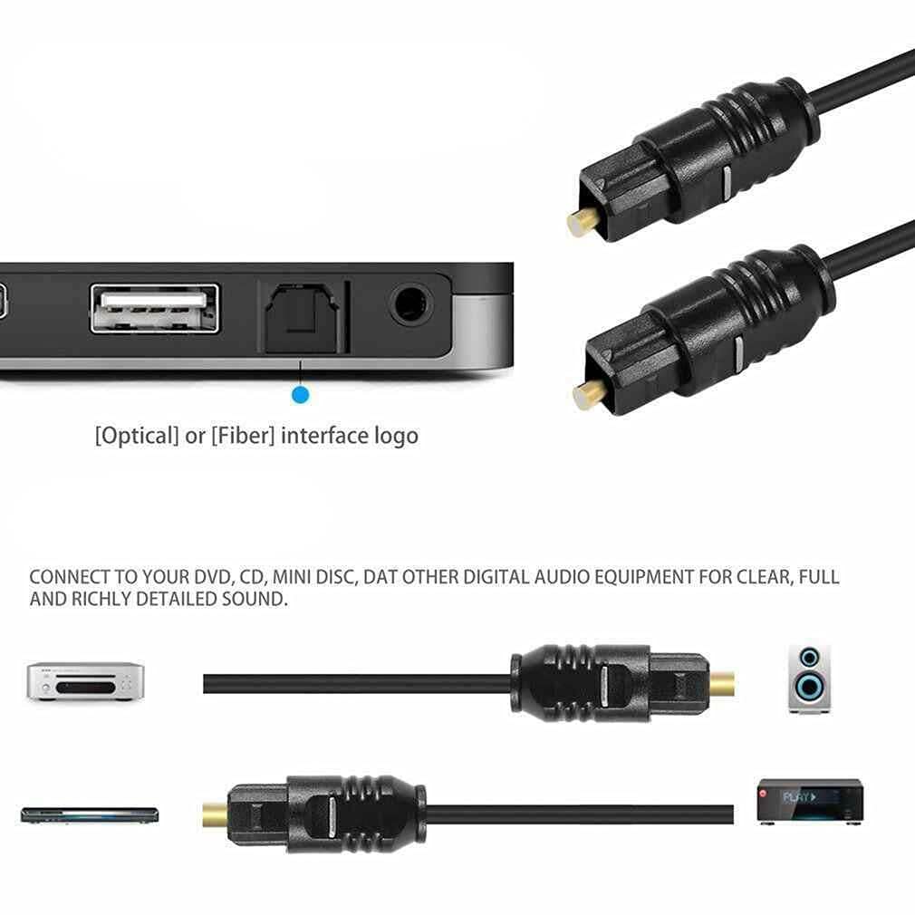 Generic 6FT HT-CT290 HT-CT291 HTCT290 HTCT291 SA-CT290 SA-CT291 Replacement Digital Fiber Optical Audio Toslink Cable