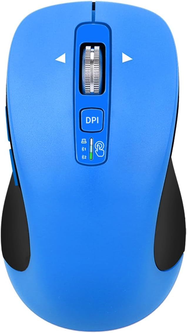 CITLLA BT1 BT2), 4-Way Wireless Bluetooth Mouse (USB + + Full Size, Scrolling, Multi-Device Silent Mouse for Computer