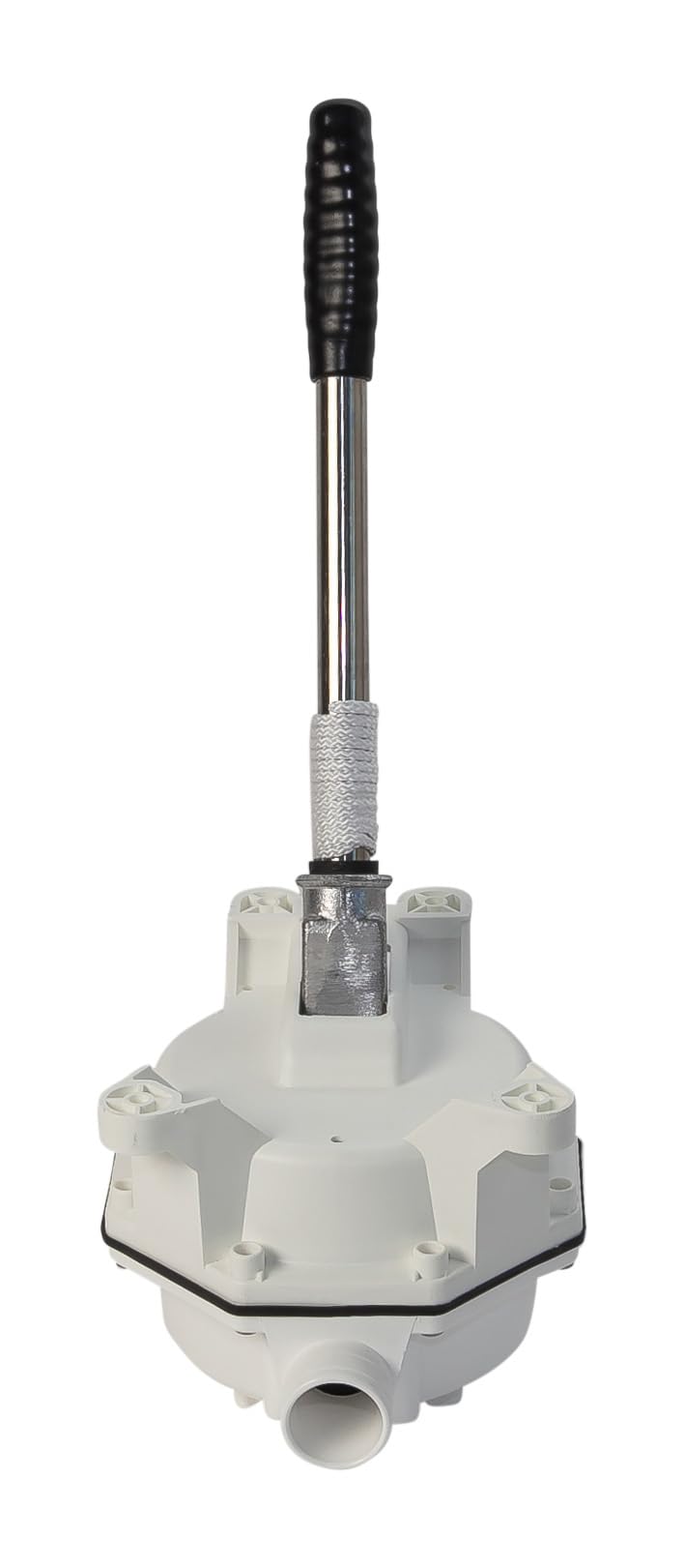 Whale Mk5 Manual Sanitation Pump - Bulkhead. Up to 17 GPM Flow Rate, Designed for Toilet Flush or Holding Tank Pump Out ensuring reliability in Black Waste Management, BP0535