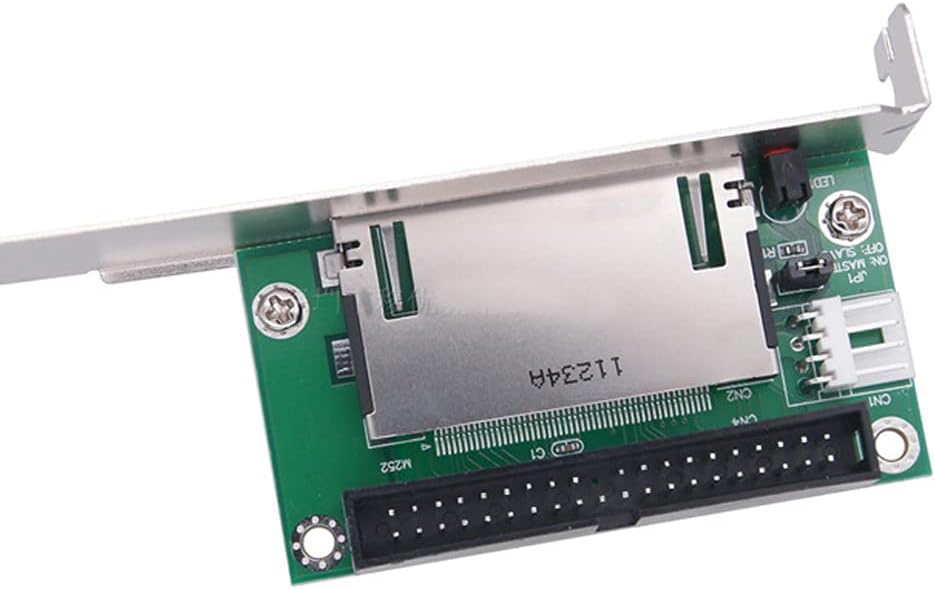 SaiDian 1Pcs 40-Pin 3.5 CF to IDE Adapter CF Compact Flash Card to Converter with PCI Bracket