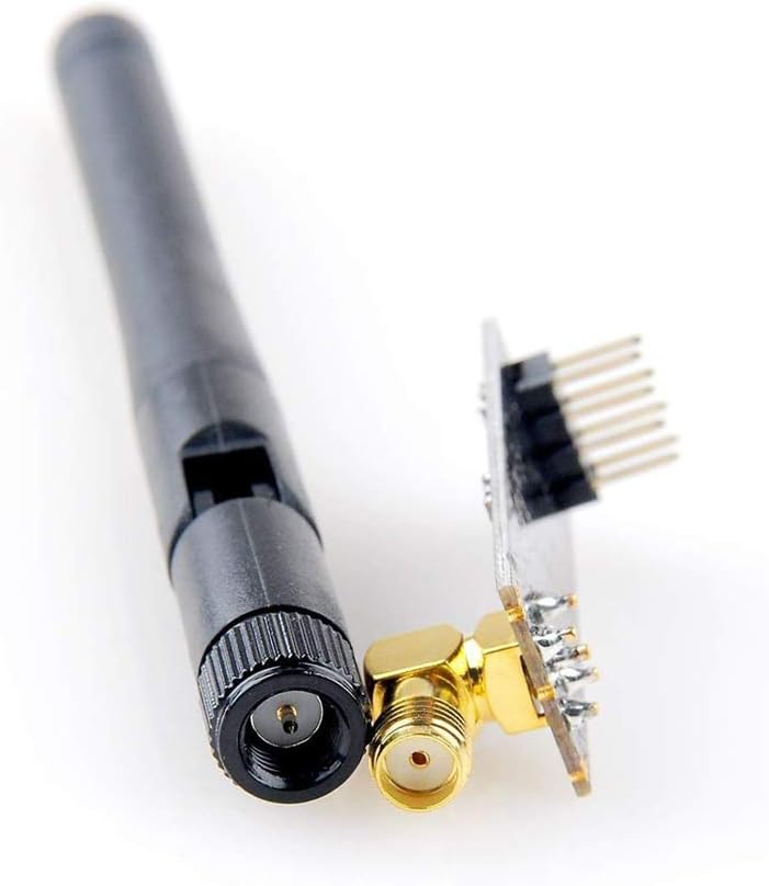2pcs NRF24L01+PA+LNA 2.4G 1100m HiLetgo Wireless Transceiver RF Transceiver Module with SMA Antenna