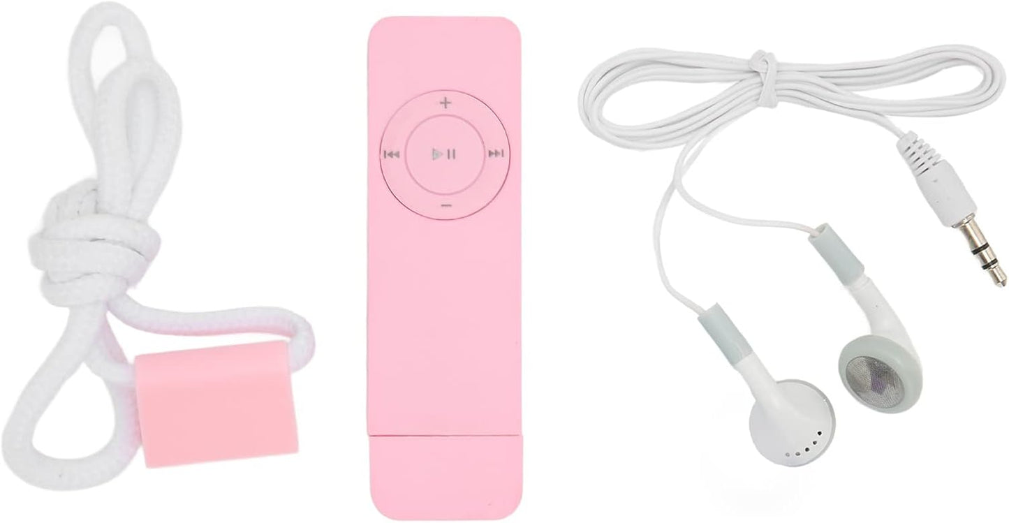 Yosoo MP3 64GB Player Lossless Sound Support Up to Mini Music Player Long Battery Portable Music Player for Students