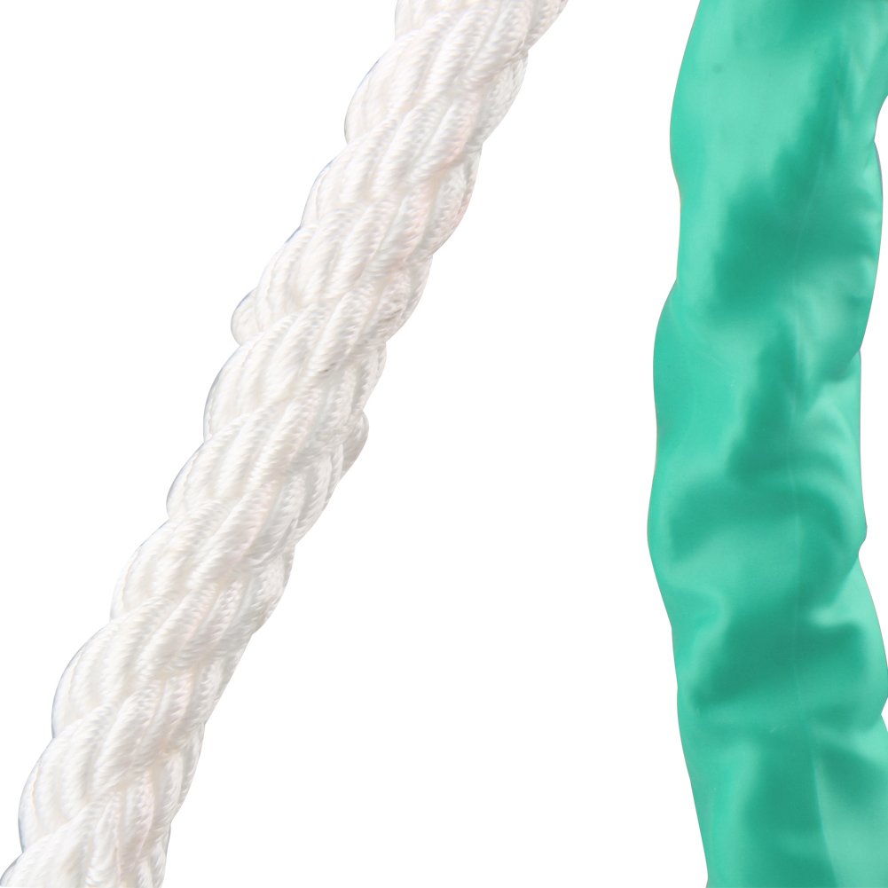 Boat Anchor Rope 200 ft x 1/2 inch Polypropylene Rope 3 Strand Twisted Anchor Line for Sailboat Sled Line Mooring with Thimble 5850LB Breaking Strain