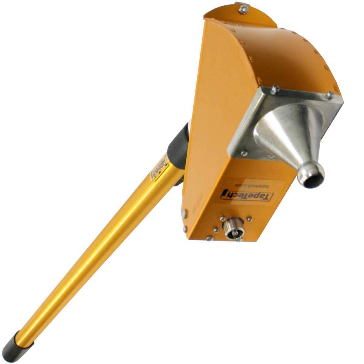 TapeTech Expanded Full Set of Drywall Taping and Finishing Tools with Bazooka Taper, 10/12 Flat Boxes, Angle Box, Angle Heads, Pump, Gooseneck, Corner Roller and Extendable Handles