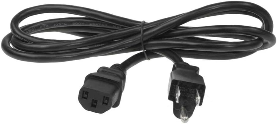 SF Cable 2.46ft 5-15P 320 C13-18 125V, 10A Standard Computer Power Cord NEMA to IEC AWG Replacement AC Power Cable