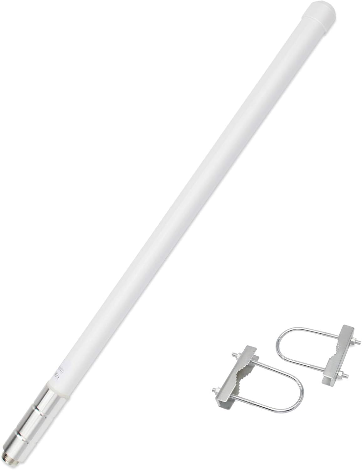 UAYESOK 400-470mhz 17 inches SO239 UHF Fiberglass Mobile Radio Antenna, GMRS Base Antenna, Connector for Ham Radio