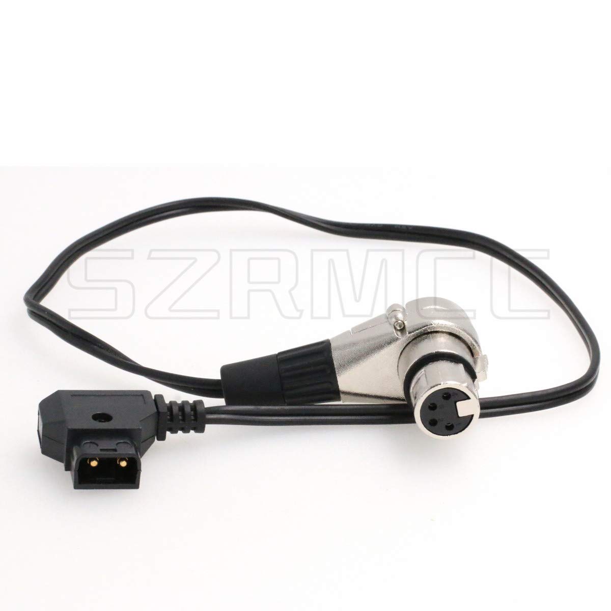 SZRMCC 4 D-tap to XLR Pin Female Power Cable for DSLR Camcorder LED Flash Light ARRI Alexa Camera Monitor (Straight