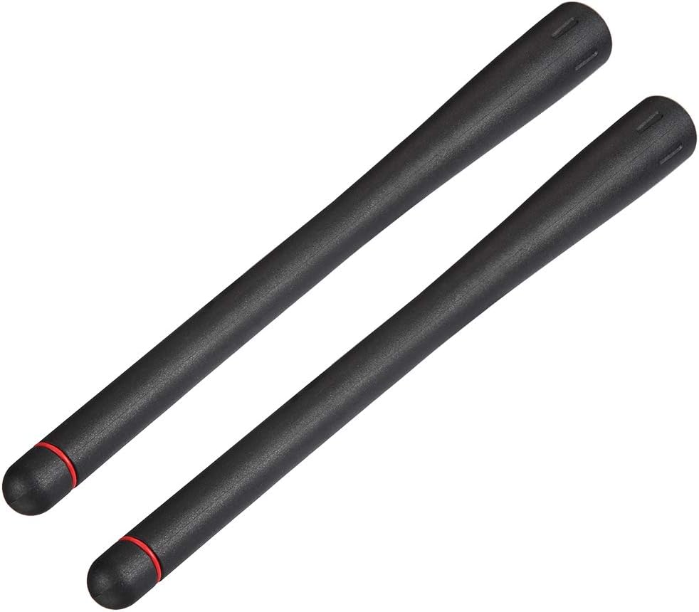 BINGFU 136-174MHz 2-Pack HX210 HX870 HX890 HX300 HX380 HX40 HX280 HX290 HX370 Handheld Marine VHF Radio Antenna Rubber