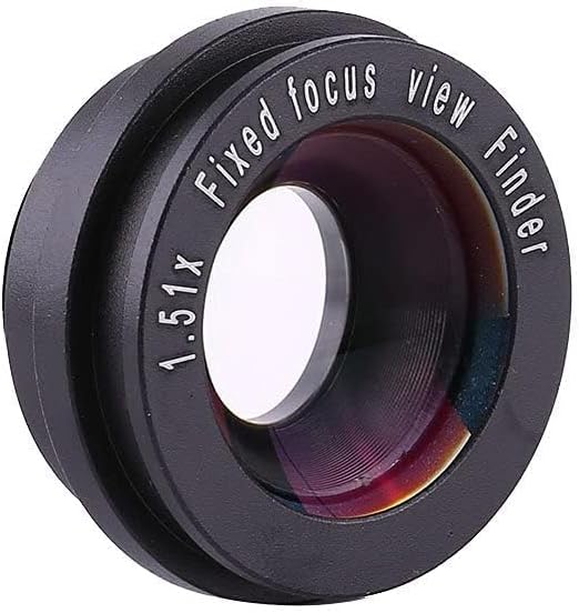 Kukyller 1.5X Viewfinder Eyepiece for DSLR Camera, Magnifying Eyepiece Viewfinder for Camera, Fixed Focus Viewfinder
