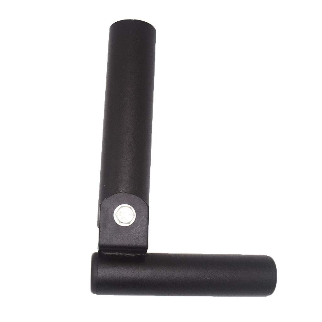 Yuhqc Deluxe T-Bar Row Platform, Barbell T-Bar Row Plate Post Insert Landmine Full 360° Swivel, Fits 2 Inch Olympic Bars,Single Landmine Handle