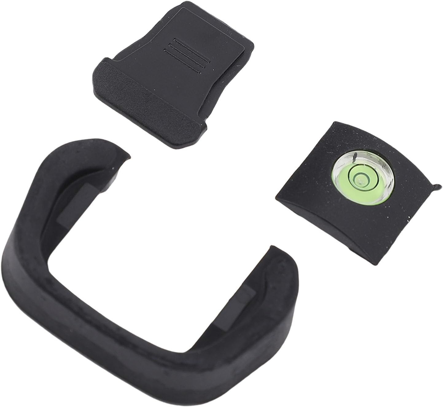 R5 R6 Yunseity Camera Eye Cup Viewfinder, Hot Shoe Cap Level Kit fit for with Bubble Spirit Level, Silicone Material