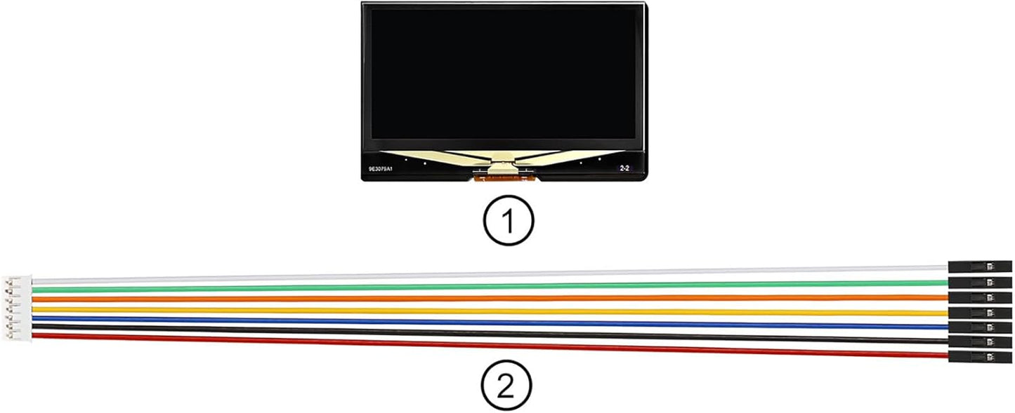 xicoolee 2.42inch 128x64 SPI/I2C Communication, SSD1309 OLED Display Module - Resolution, Compatible with Raspberry Pi