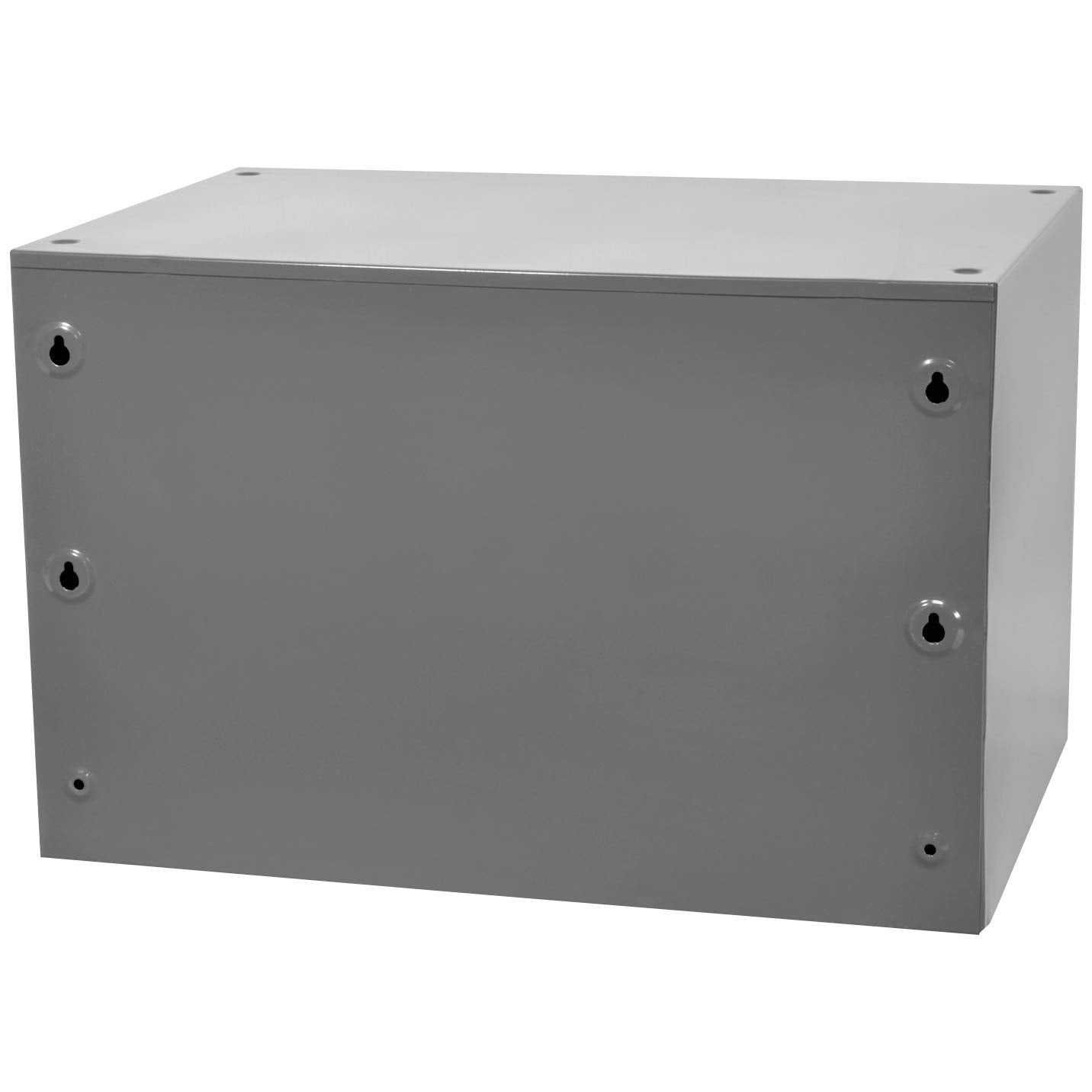 Akro-Mils Steel Garage Storage Cabinet, Small Parts Organizer Metal Cabinet for Hardware, Nails, Screws, Bolts, Nuts, and More, 17" W x 11" D x 11" H, 9-Drawer, Gray Cabinet/Black Drawers (19909)