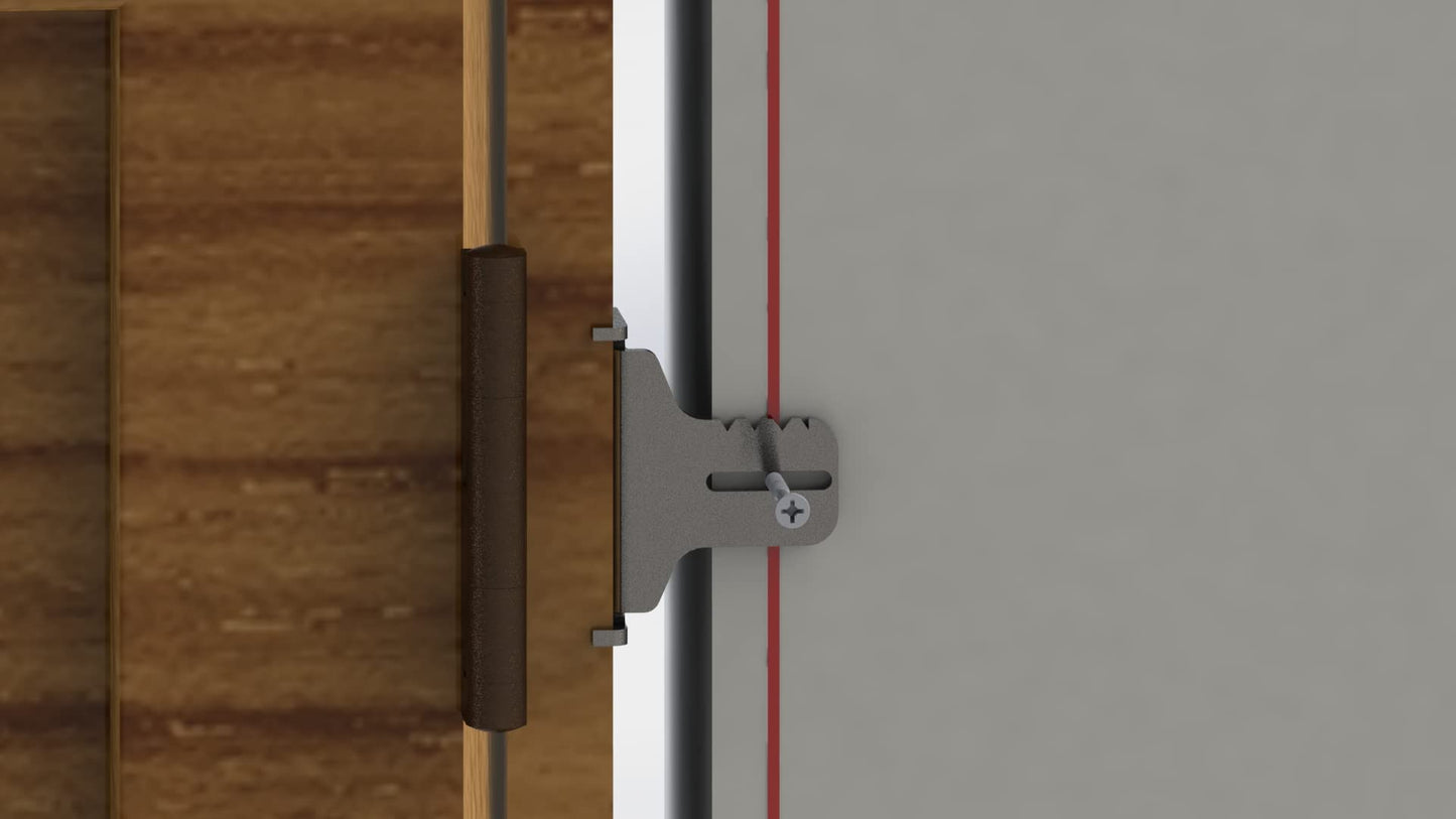 Strongest Door Install Kit - Quick-Hang Bulk | Door Install Clips™ | Patented Strength Gussets