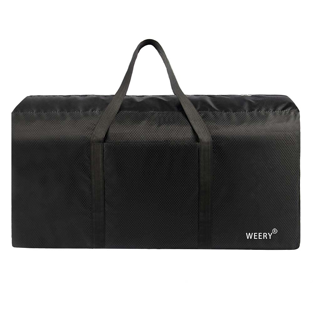 WEERY Extra Large Duffle Bag,96L Lightweight Travel Bag, Foldable Waterproof Duffel Bag for Men Women,Black