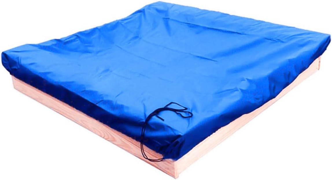 Mipcase Square Sandbox Cover for Boy Girl Durable for Outdoor Use Protects Toys and Sand from Pollution Design for Easy