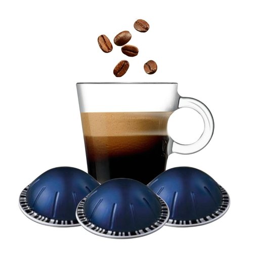 Diavolitto Coffee Capsules - Rich Espresso Flavor | 30 Count (10 Pods x 3 Packs)